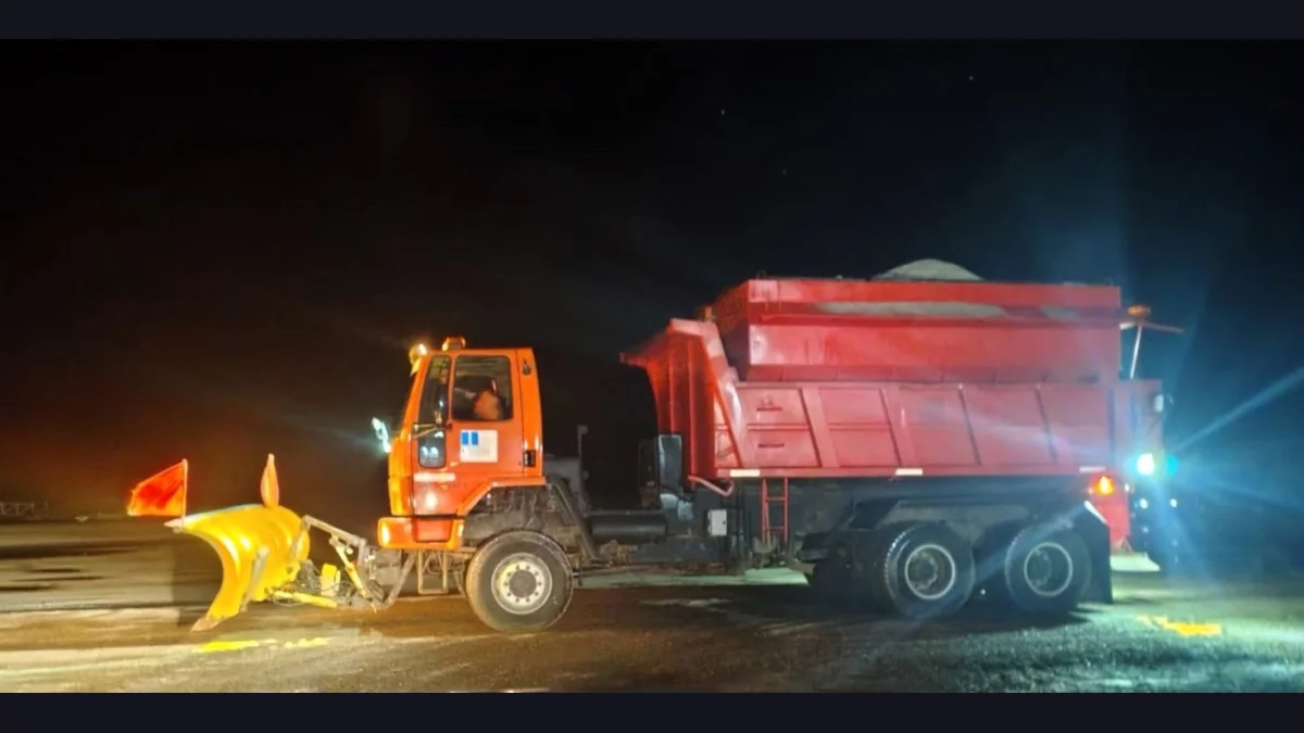 Ruta 3: alertan por hielo, niebla y fuertes heladas entre Garayalde y Comodoro Rivadavia