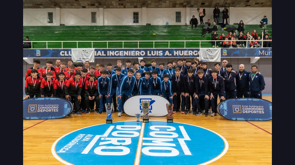 Comodoro Rivadavia coronó a los campeones del Nacional Sub-16 de Vóley